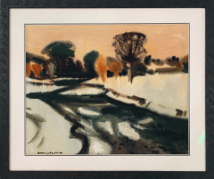 Donald McIntyre RCA (1923-2009) - Autumn Landscape
