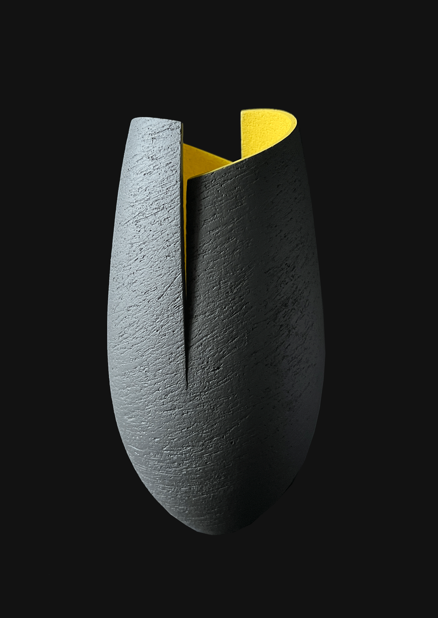 Ashraf Hanna - Black & Yellow Cut & Altered Vessel