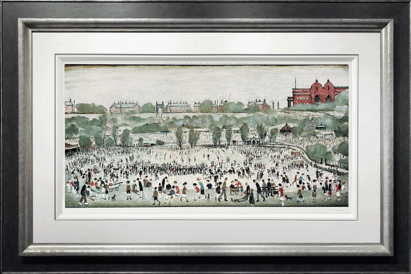 L S Lowry – Peel Park Salford – Signed Limited Edition Print