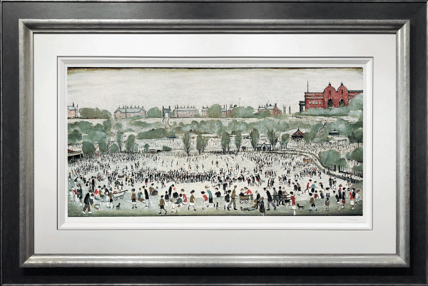 Peel Park Sketch, 1919 - L.S. Lowry - Framed art Print