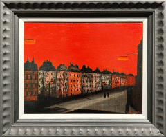 Fred Uhlman - Orange Sky