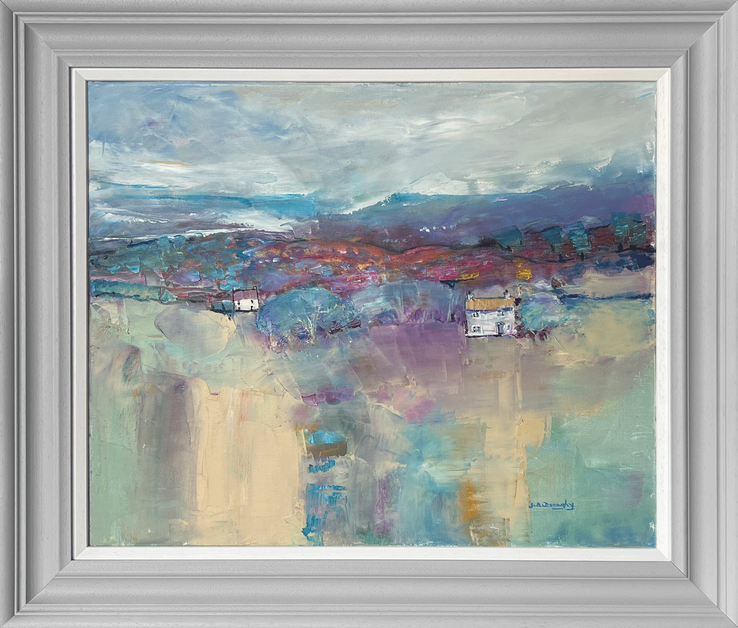 Judith Donaghy Beeston Fields Original Painting for sale