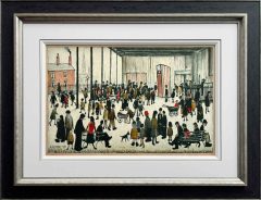 L S Lowry - Punch and Judy Signed limited Edition Print