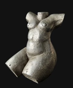 Geoffrey Key - Aluminium Nude Torso 1981