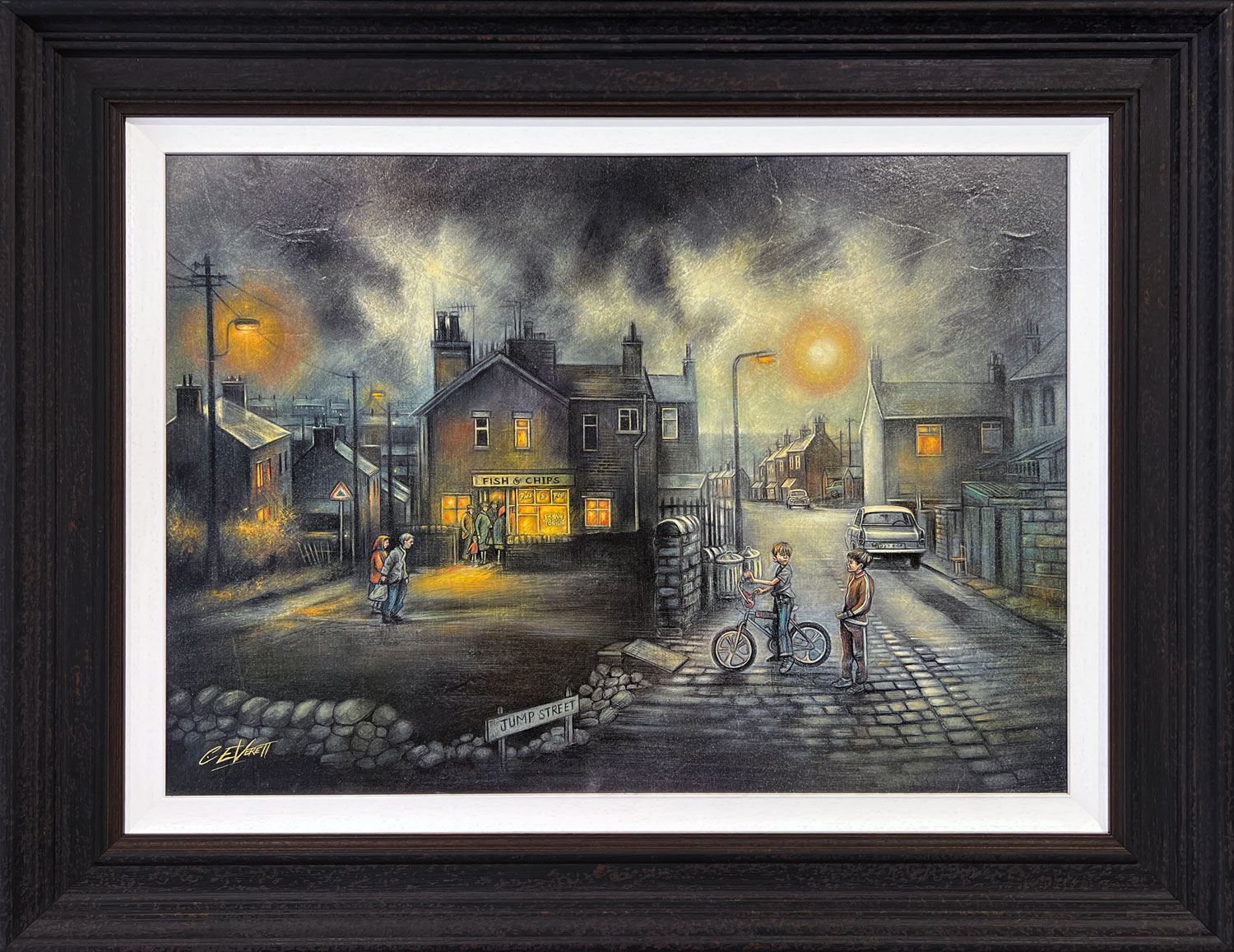 Craig Everett - Jump Street Original Painting for Sale