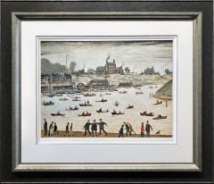 L S Lowry – Crime lake