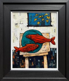 Steve Capper - Still Life with Fish & Plant