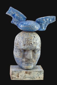 Alasdair Neil Macdonell - Stoneware Face