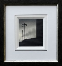 Trevor Grimshaw - Telegraph Pole and Chimneys 1972