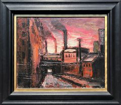 Theodore Major - Red Sky Wigan