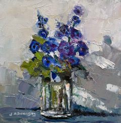 Judith Donaghy - Delphiniums