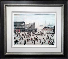 L S Lowry Going to the Match