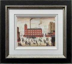 L S Lowry – Mill Scene