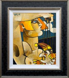 Cat No. 4 - Geoffrey Key - Girl with Puppet