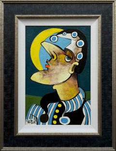 Cat No. 7 - Geoffrey Key - Mr Punch & Moon