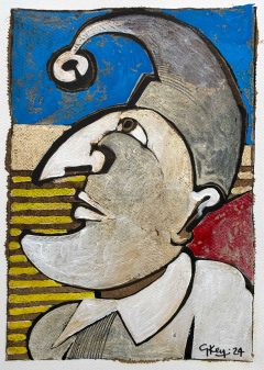 Cat No. 15 - Geoffrey Key - Moonface