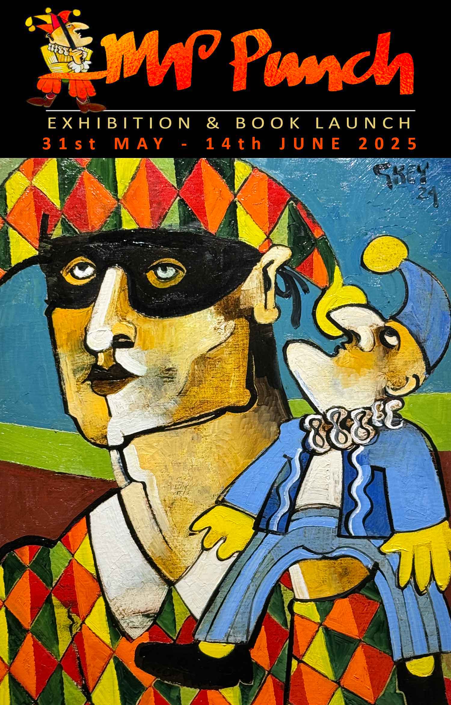 Geoffrey Key - Mr Punch Exhibition