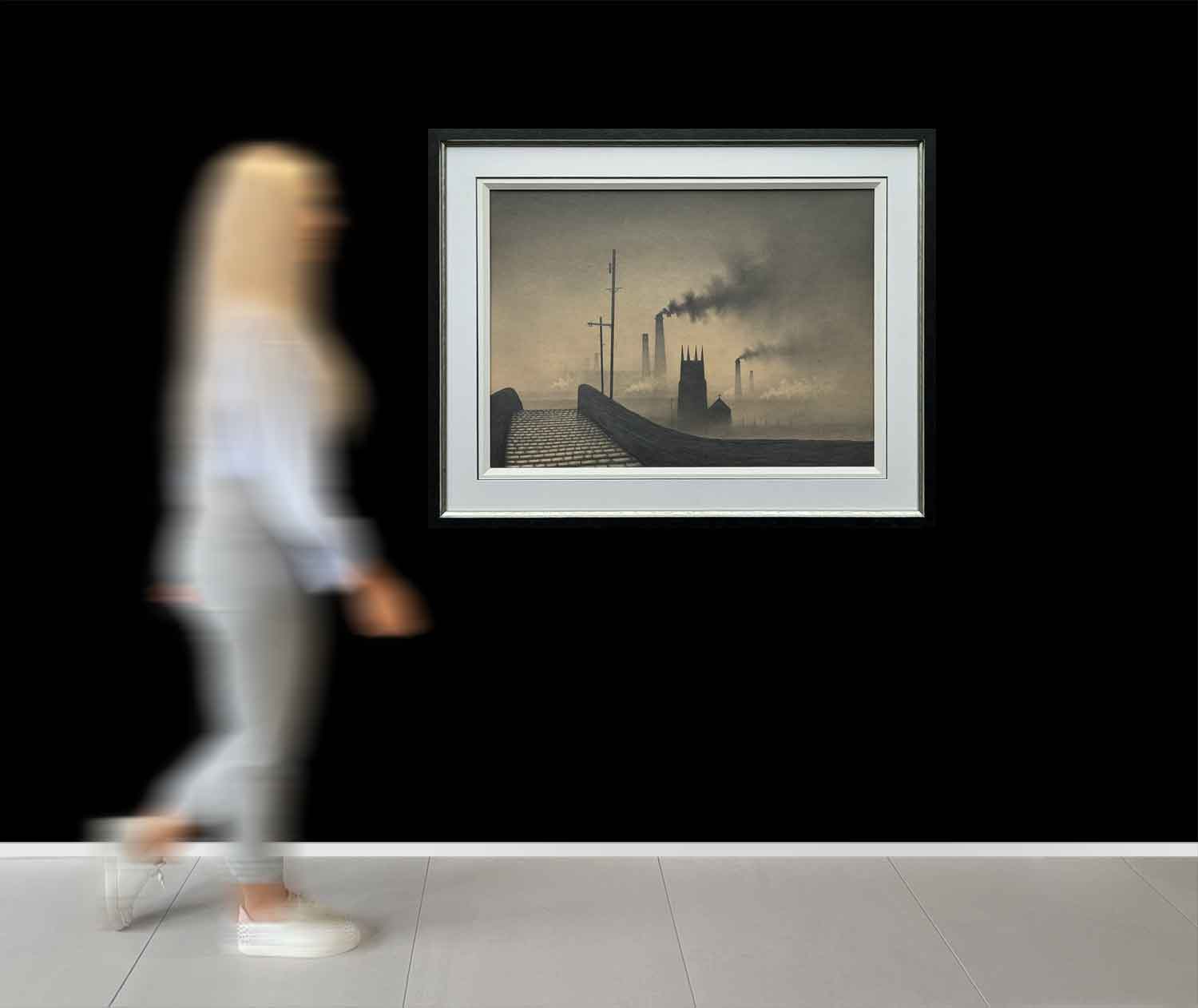 Trevor Grimshaw - Cobbled Bridge a