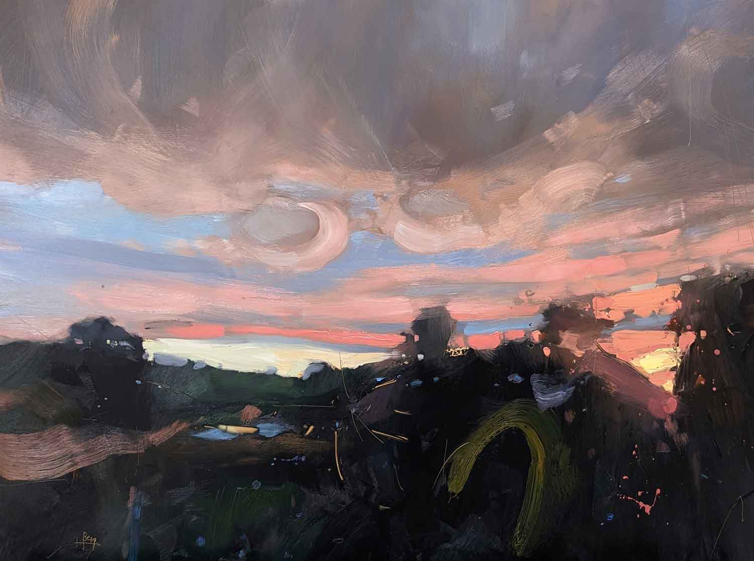 Hester Berry - Pink Sky