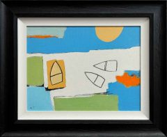 Malcolm Taylor – Three Boats & Sun