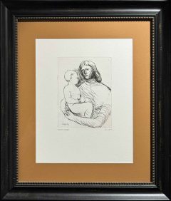 Henry Moore - Mother and Child XXII