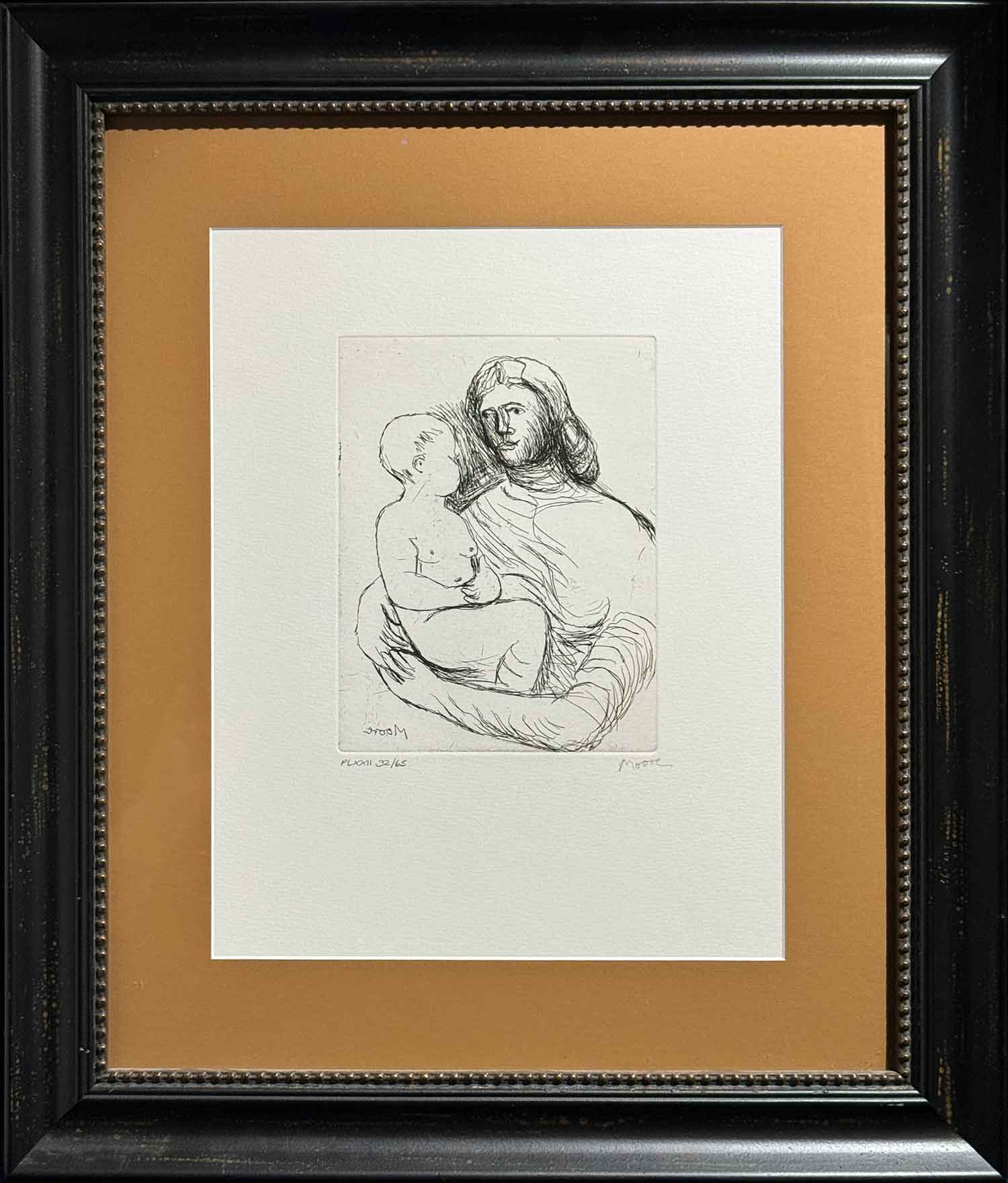 Henry Moore - Mother and Child XXII