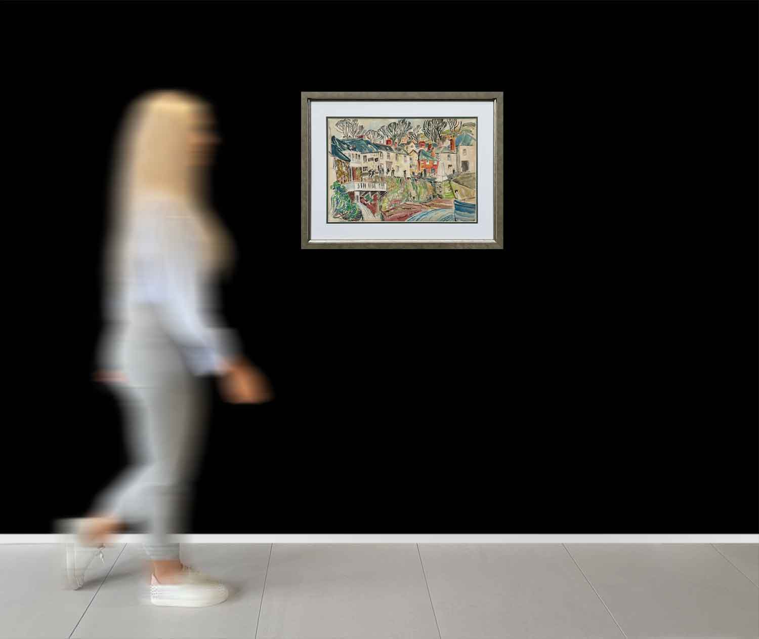 Edgar Rowley Smart - Mousehole, Cornwall a