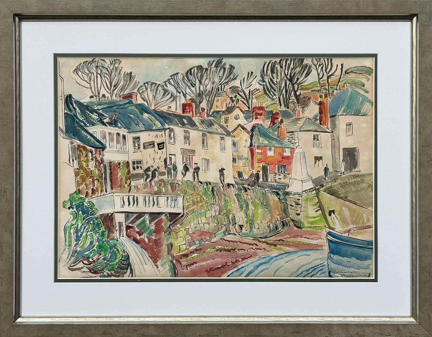 Edgar Rowley Smart - Mousehole, Cornwall