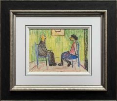 L S Lowry - Courting 1955