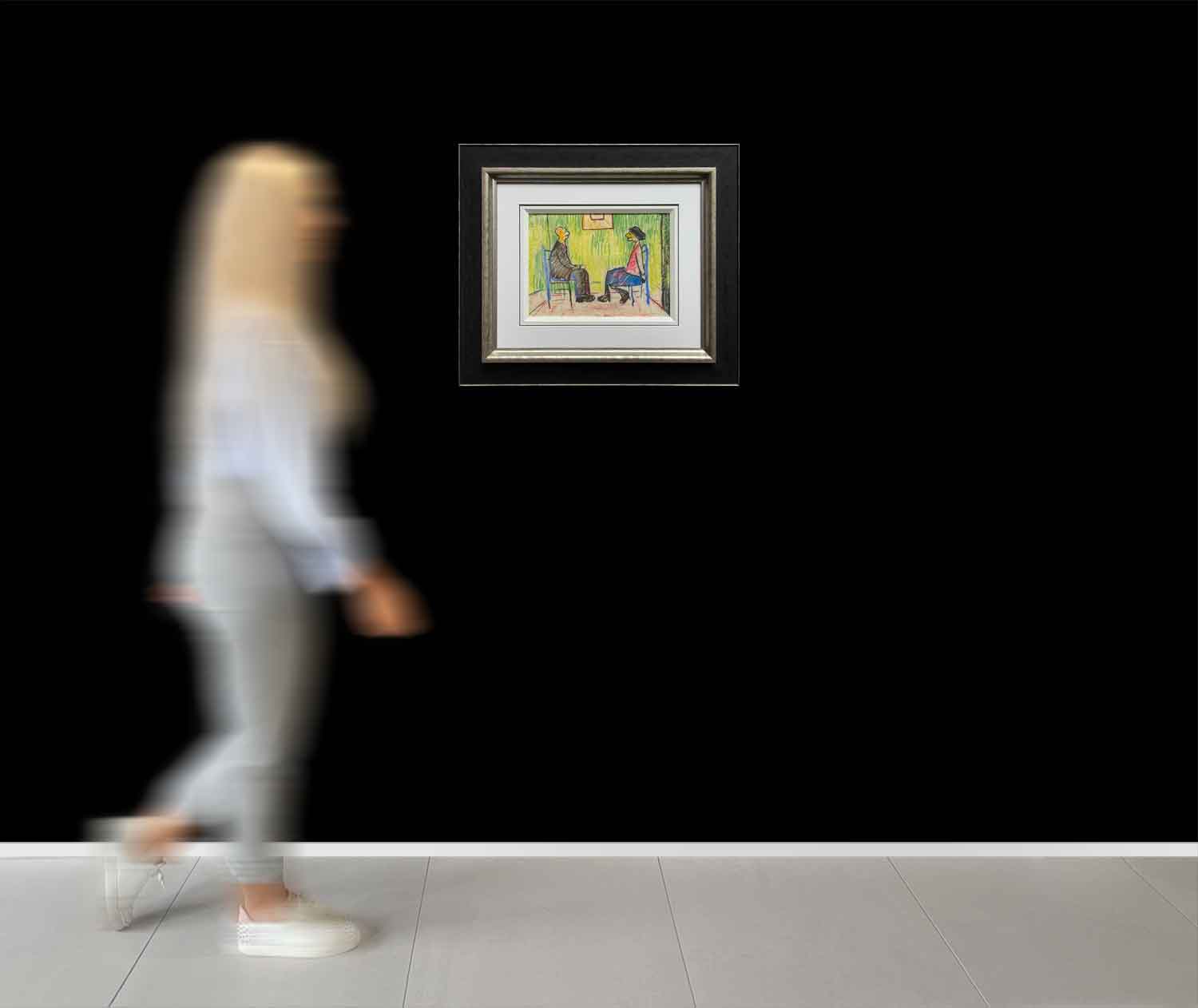 Lowry - Courting Original Artwork