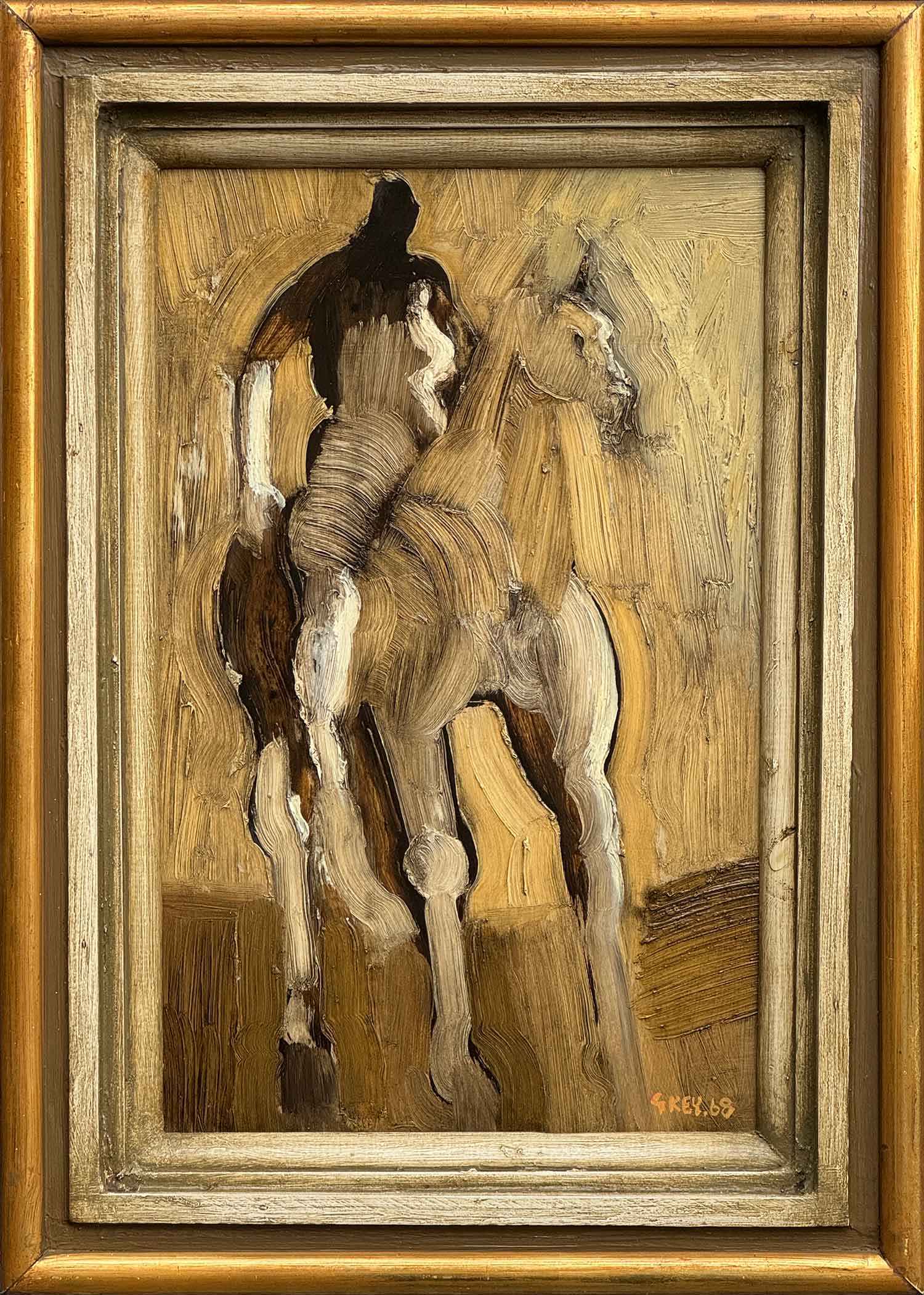 Geoffrey Key - Horse & Rider