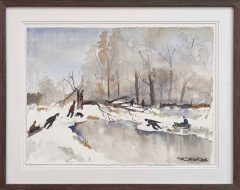 Malcolm Teasdale - Winter Scene