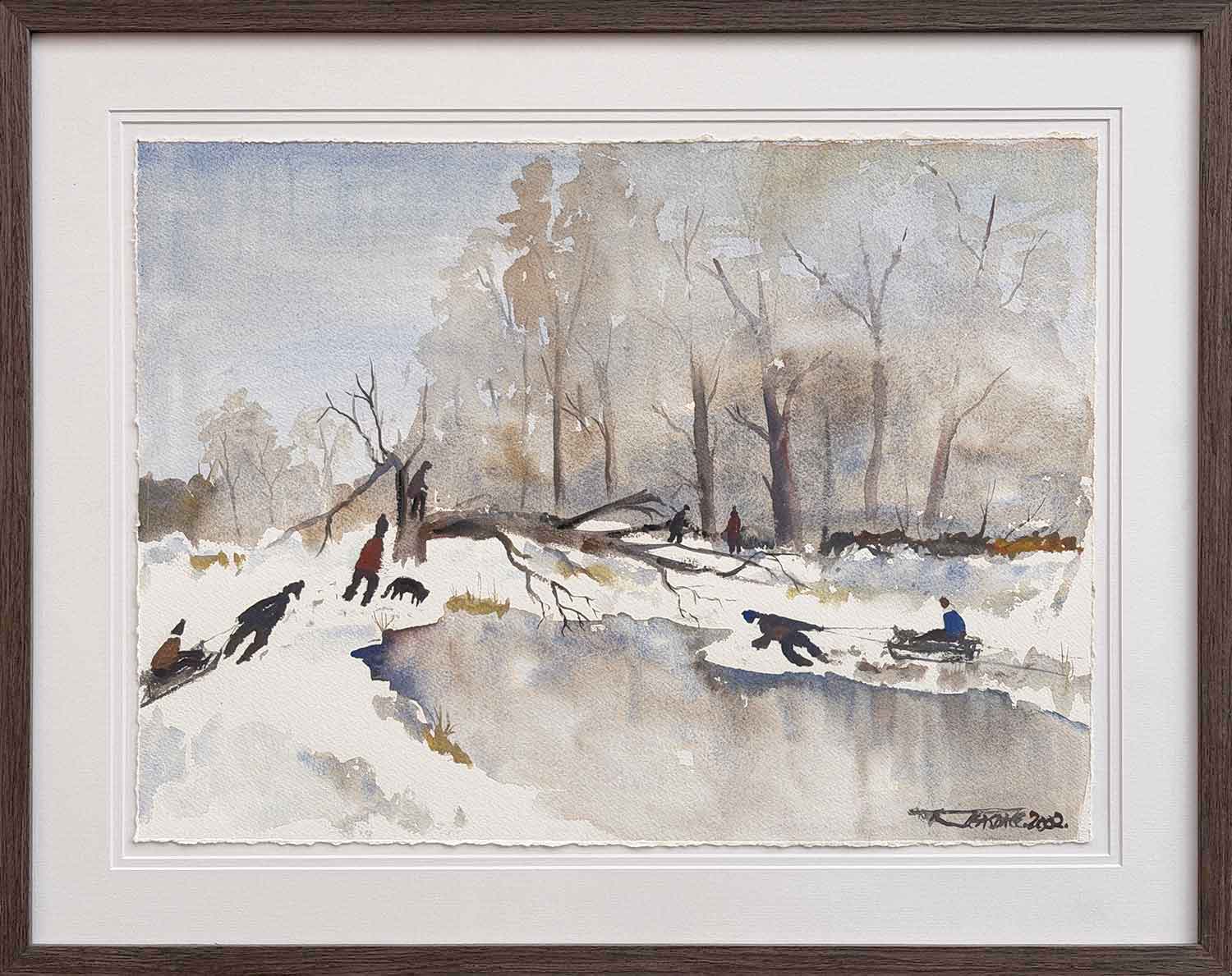 Malcolm Teasdale - Winter Scene