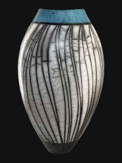 Ashraf Hanna - Large Naked Raku Vessel