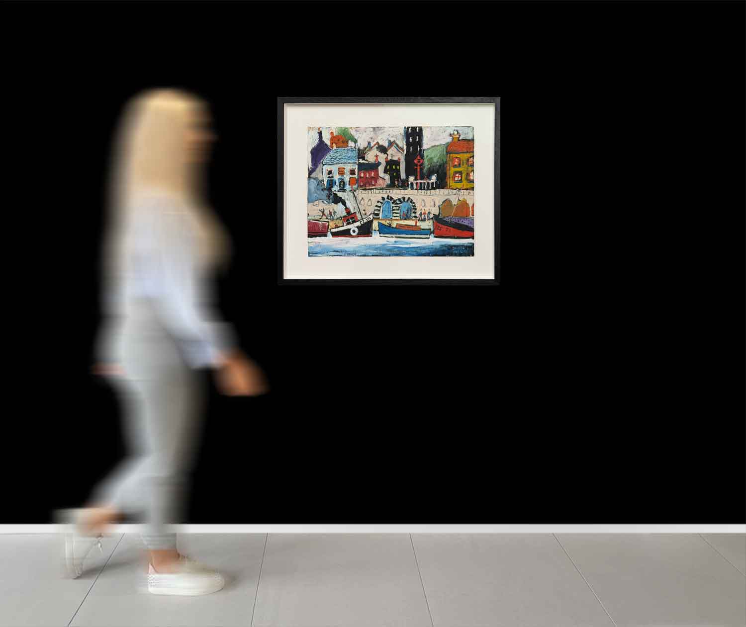 Simeon Stafford - Boats on the River