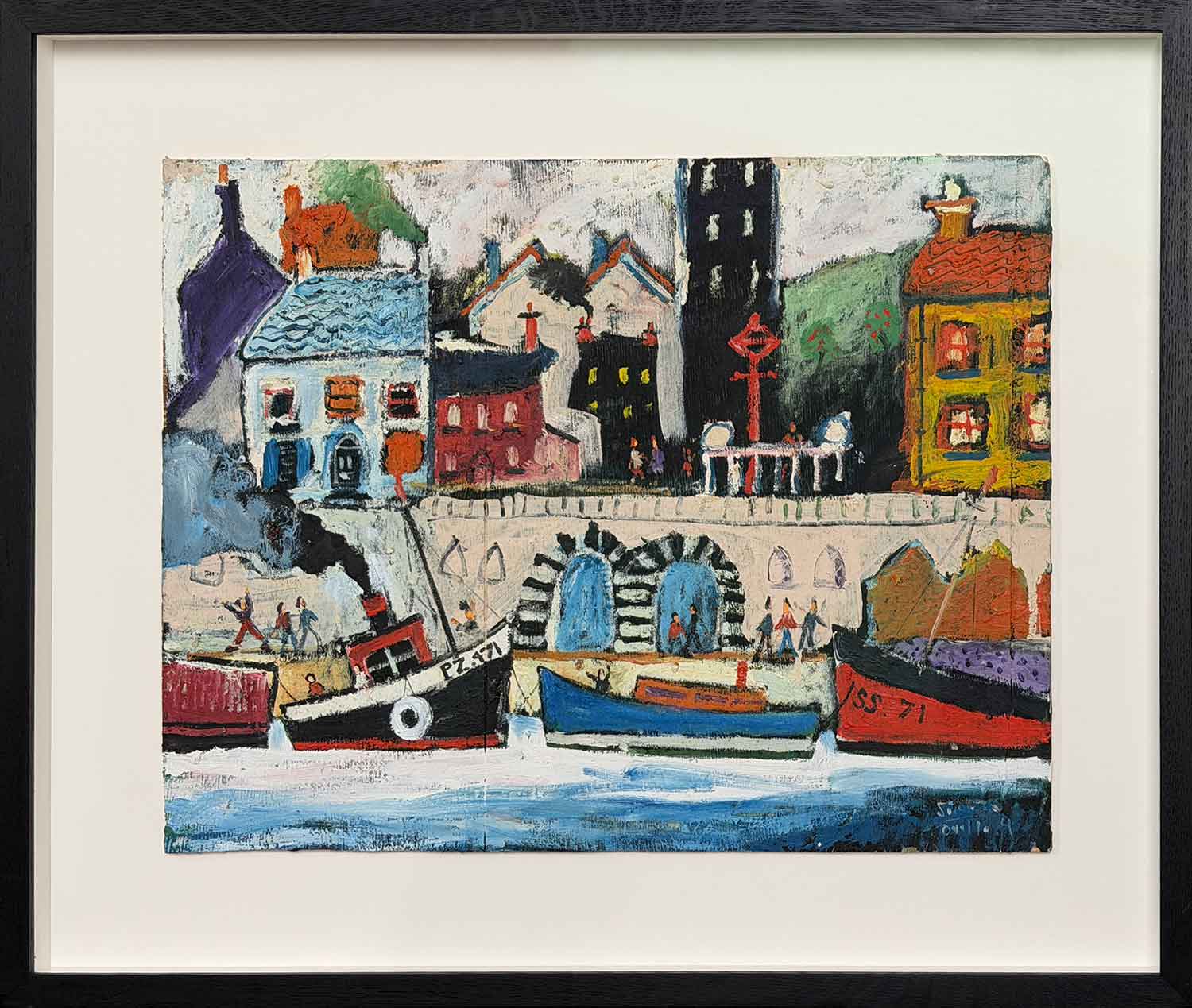 Simeon Stafford - Boats on the River