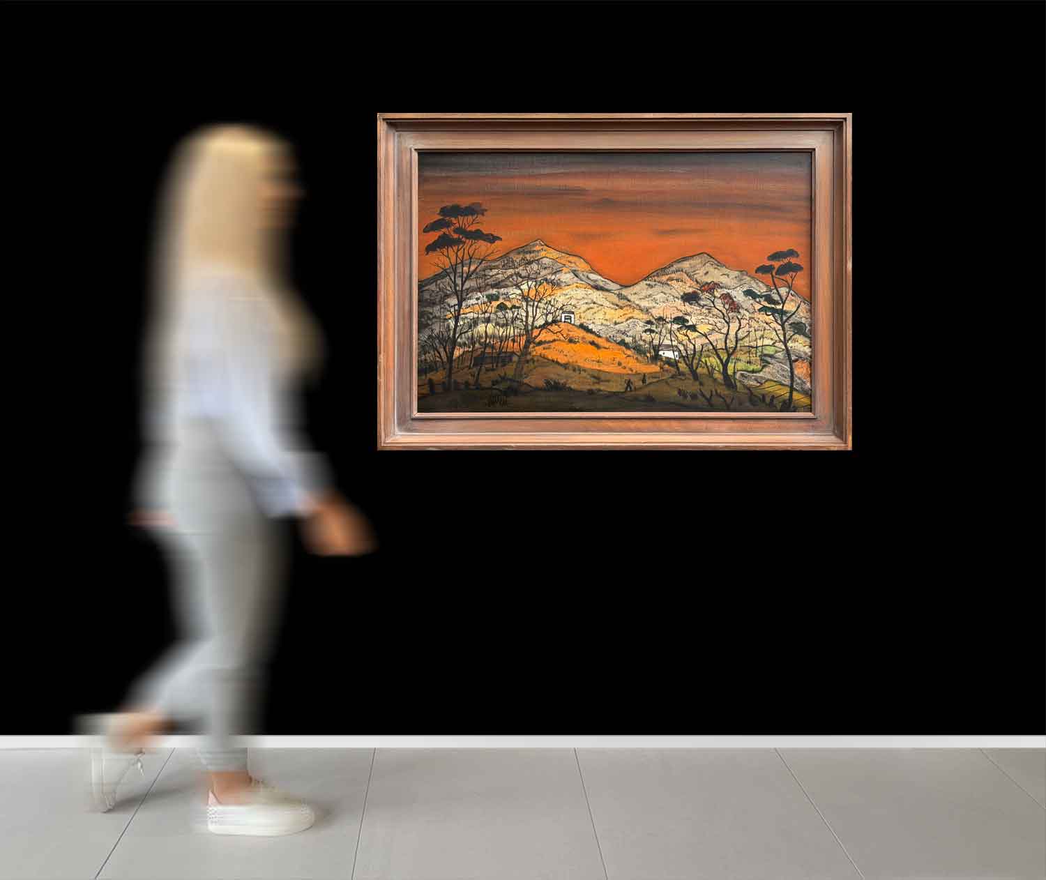 Fred Uhlman - Welsh Landscape a
