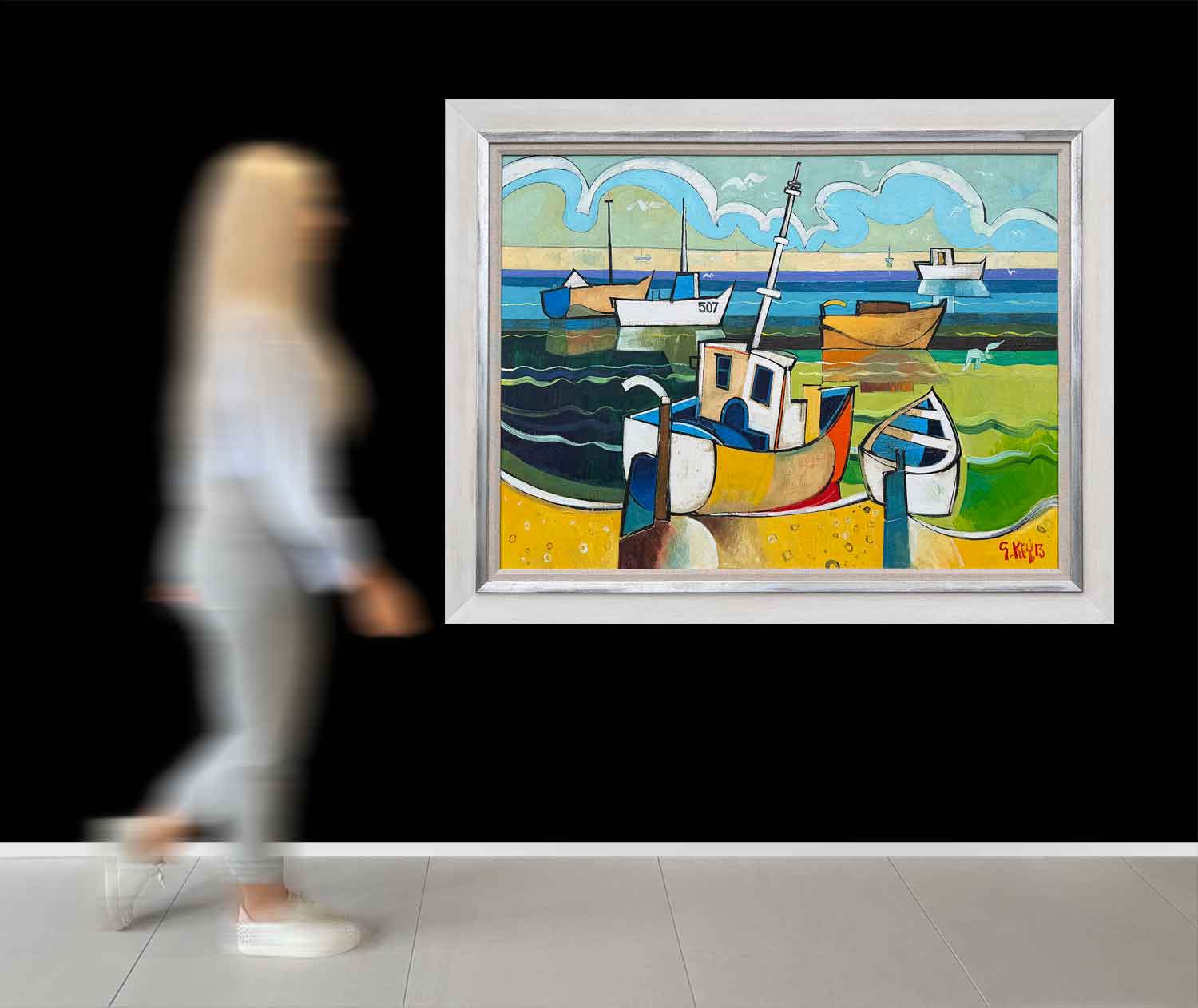 Geoffrey Key - Morecambe Bay a