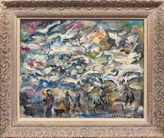 James Lawrence Isherwood – My Seagulls, Southport Beach