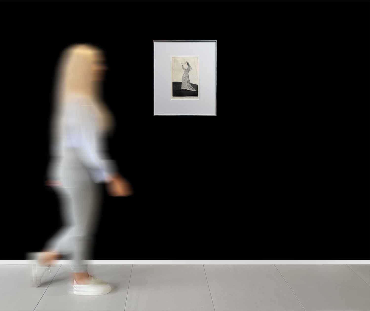 David Hockney - Princess Searching - Signed Etching a