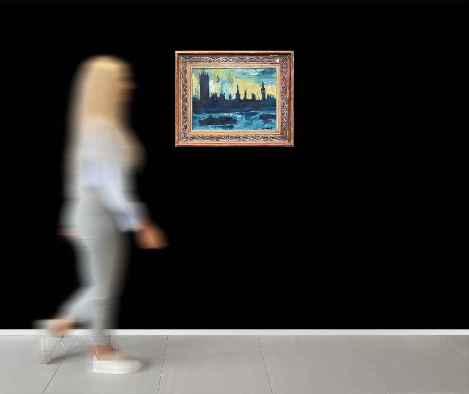 James Lawrence Isherwood – Nocturne, Houses of Parliament a