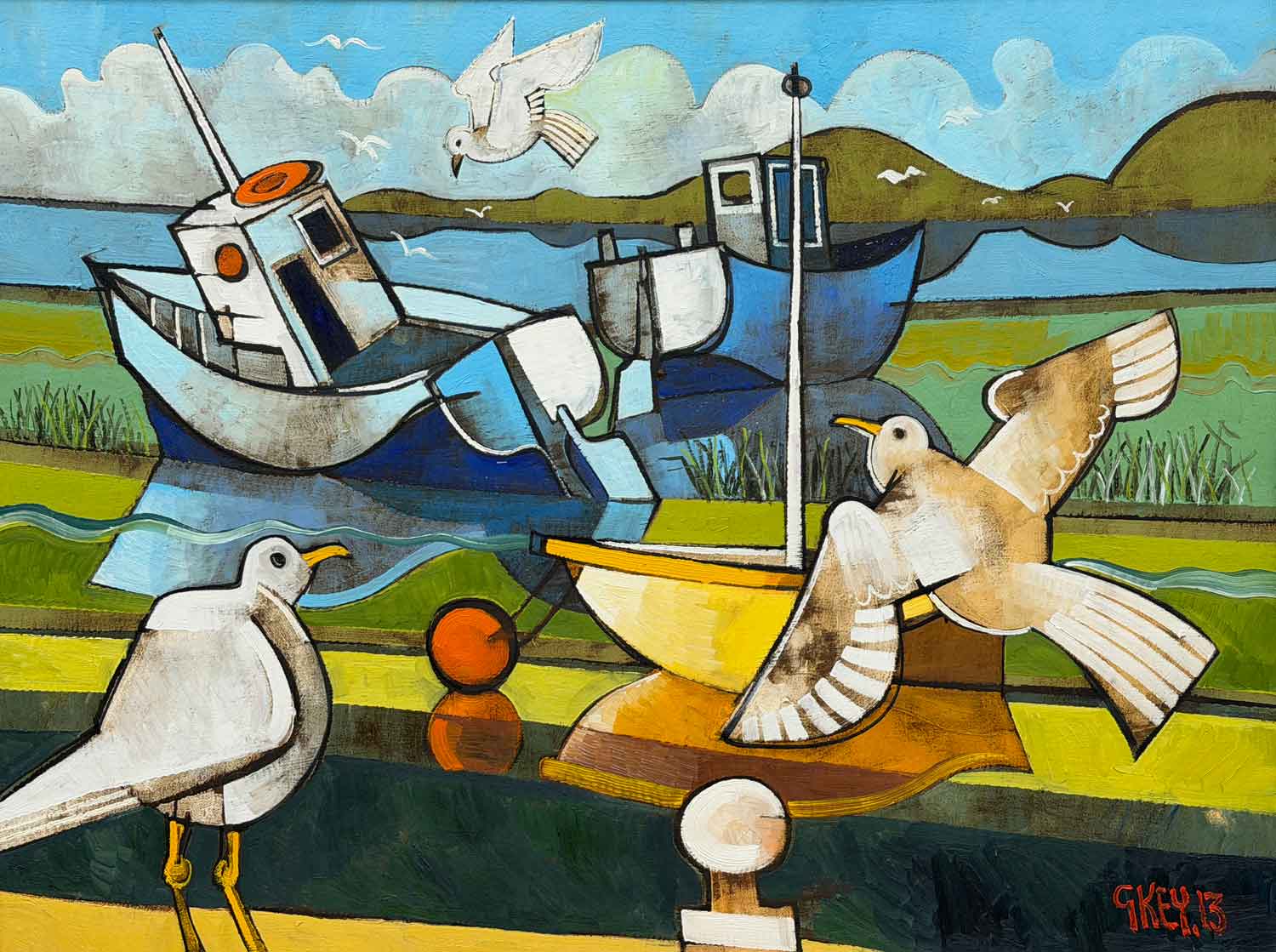 Geoffrey Key - Bay Railings