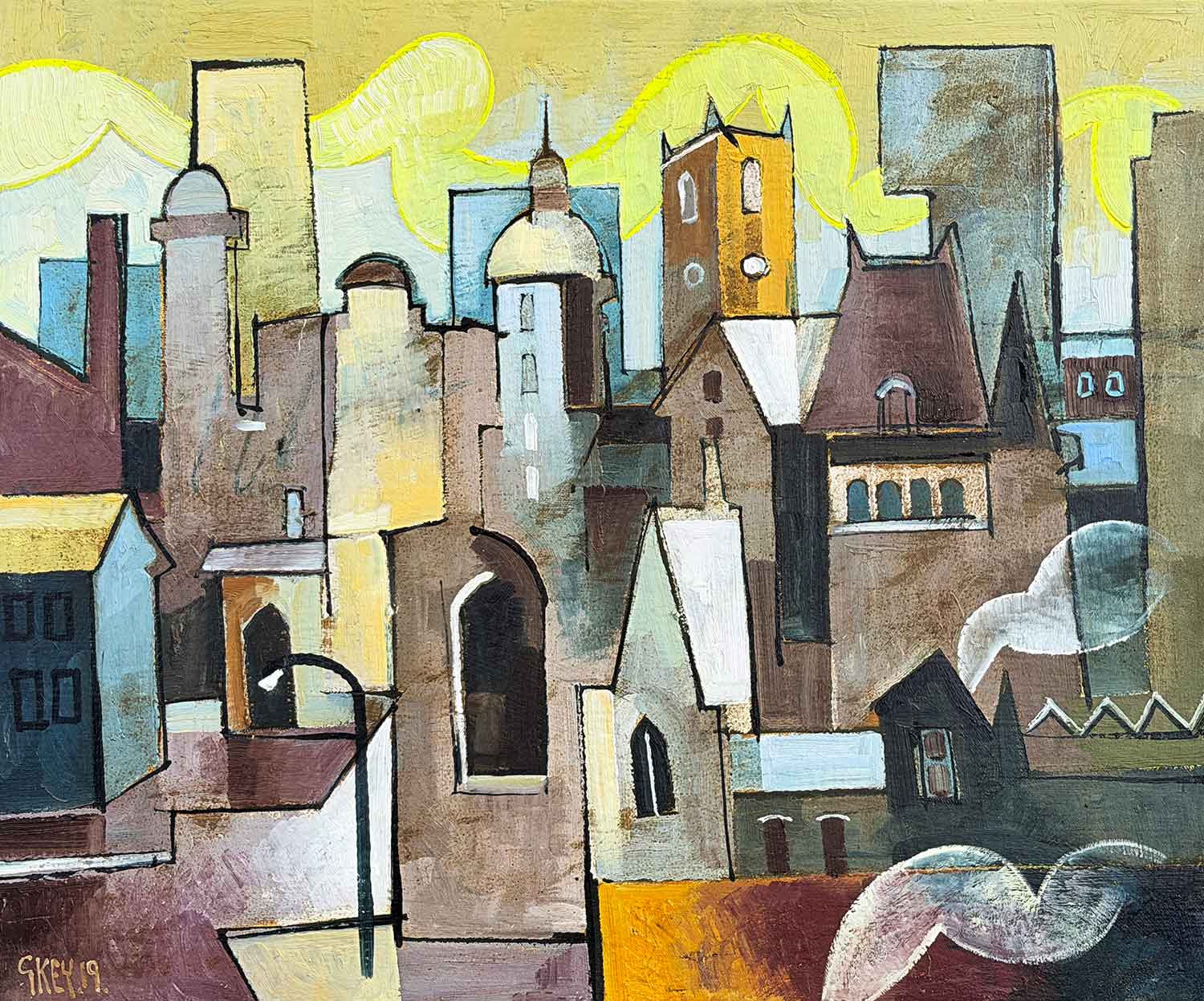 Geoffrey Key - City Smoke