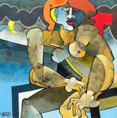 Geoffrey Key - Moon Figure