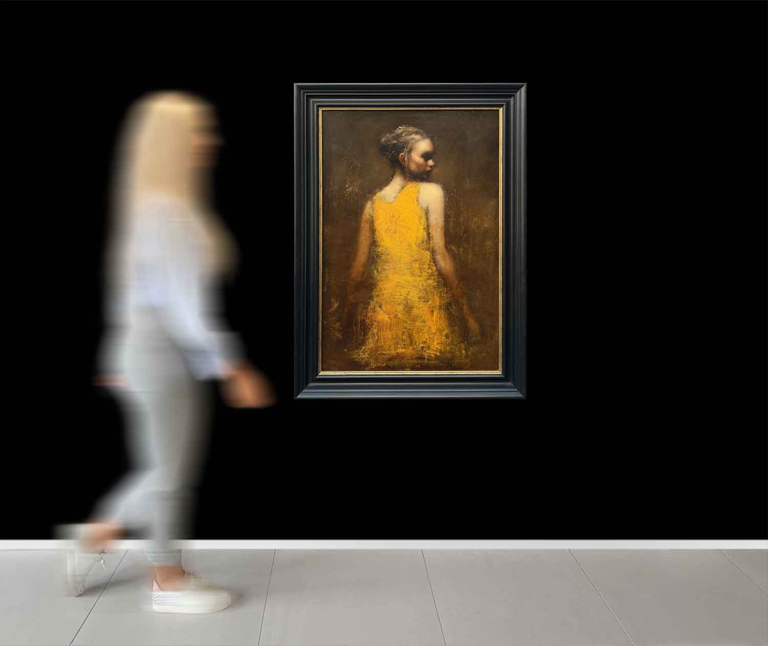 Mark Demsteader - Study for Moorland in Yellow II a