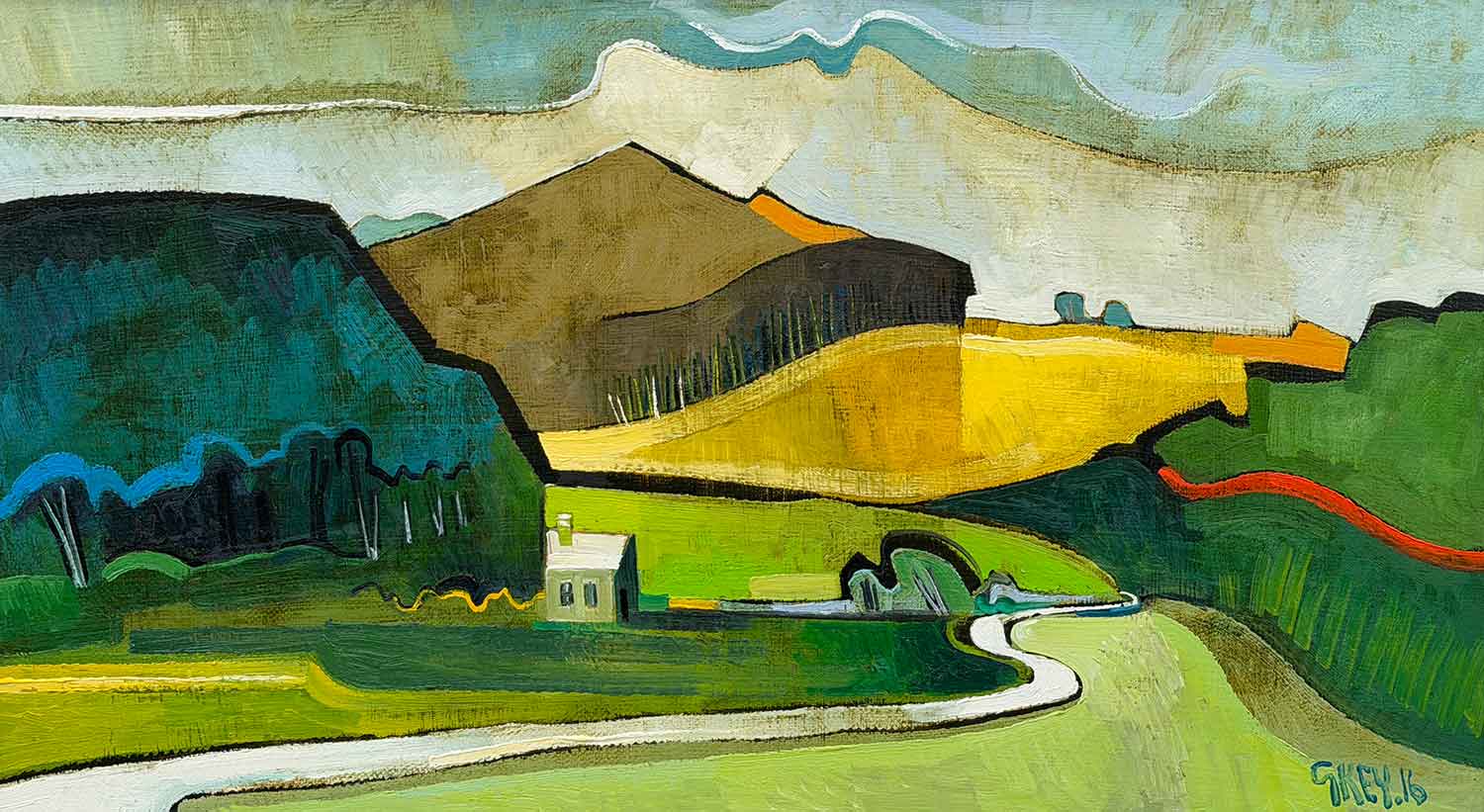 Geoffrey Key - Summer Hills