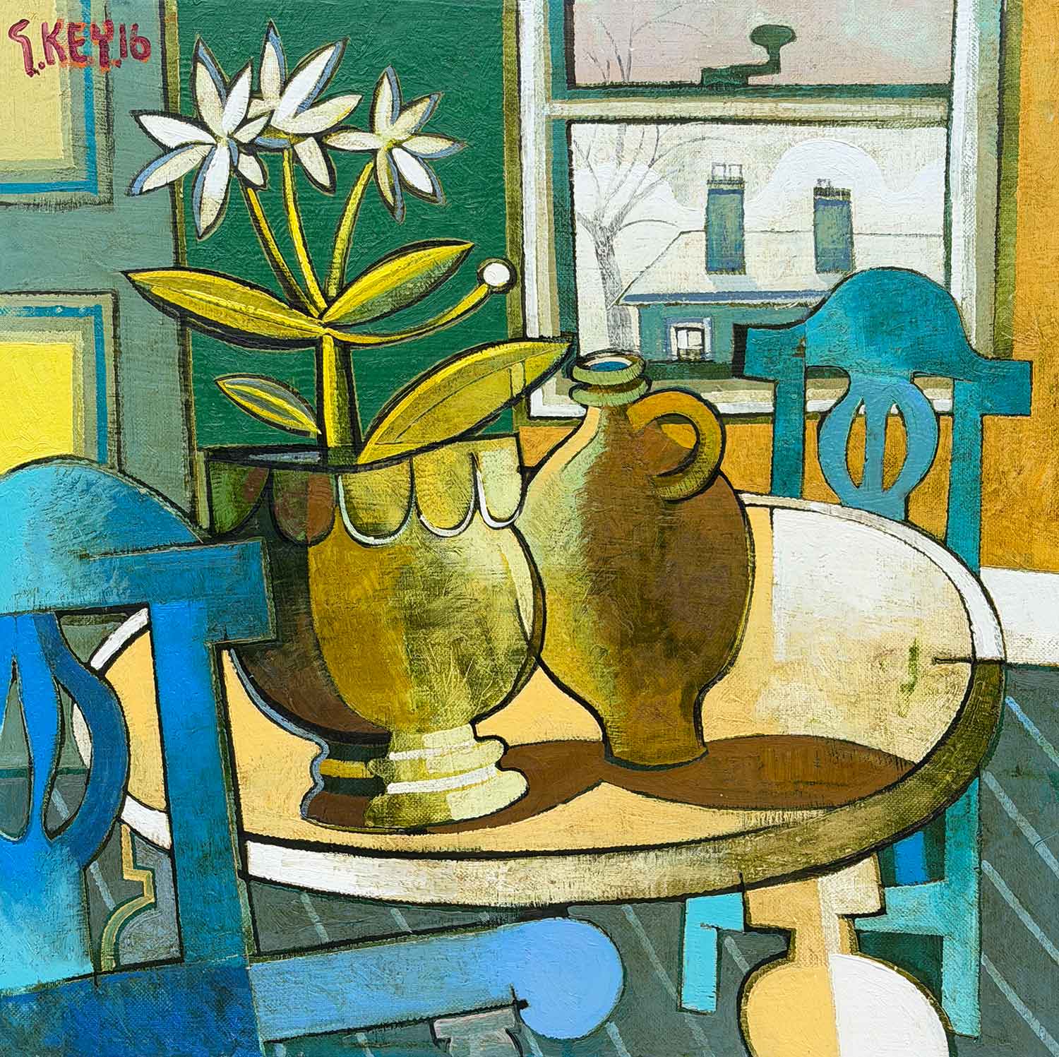 Geoffrey Key - Table Urn
