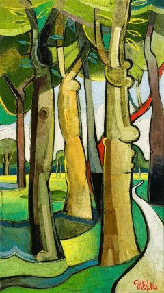 Geoffrey Key - Wooded Path