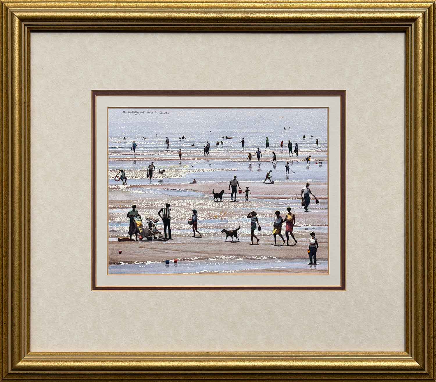 Robert Littleford - Beach at Blackpool