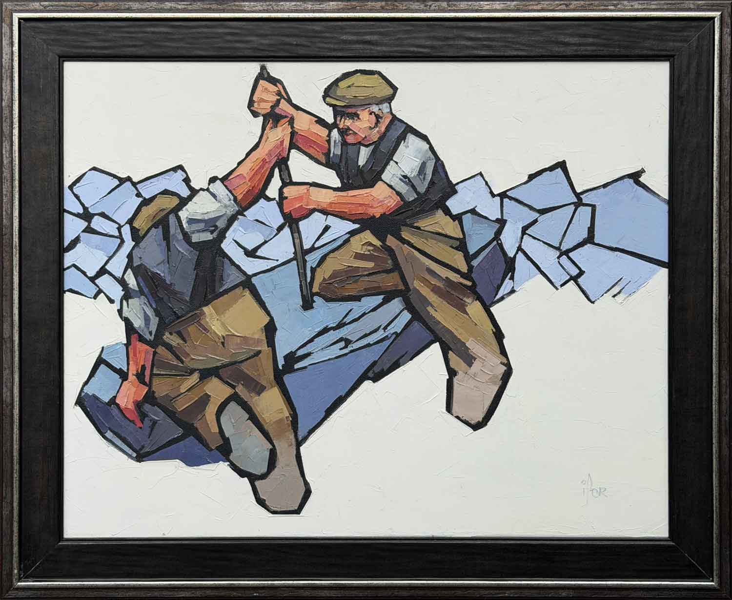Ifor Pritchard (1940 - 2010) - Splitting the Block